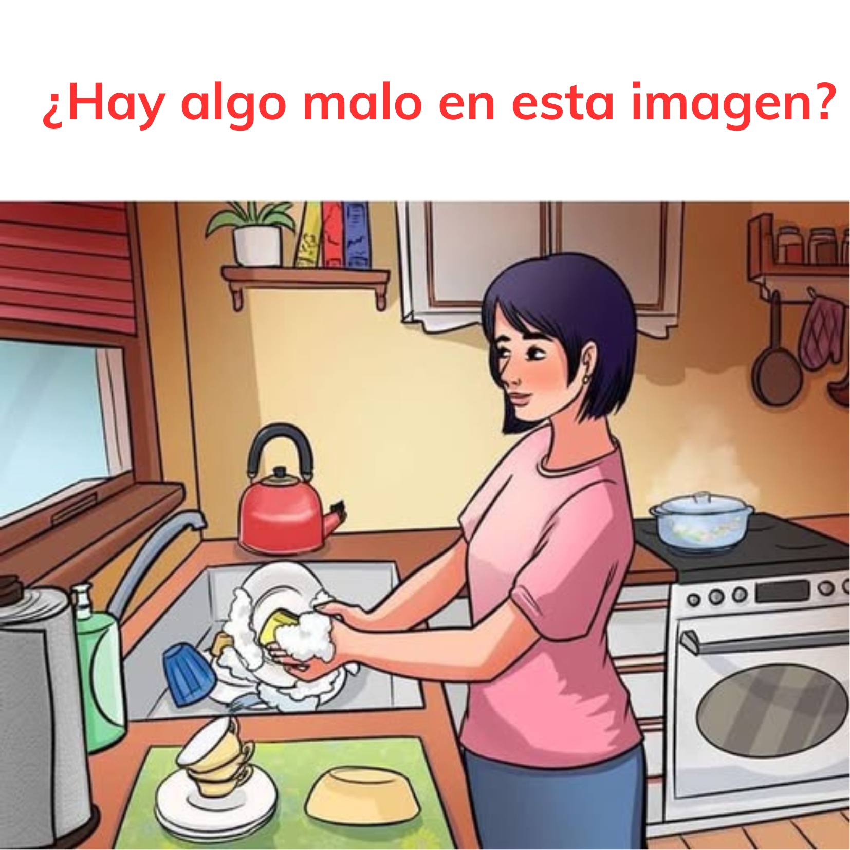 ¿Hay algo malo en esta imagen?