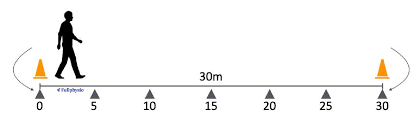 ¿Qué predice la prueba de caminata de 6 minutos?