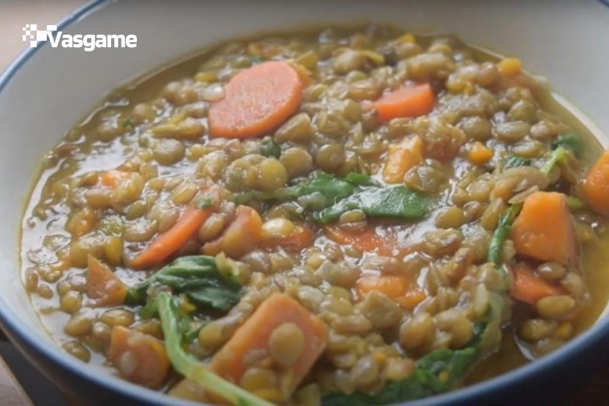 Quick Lentil Vegetable Soup