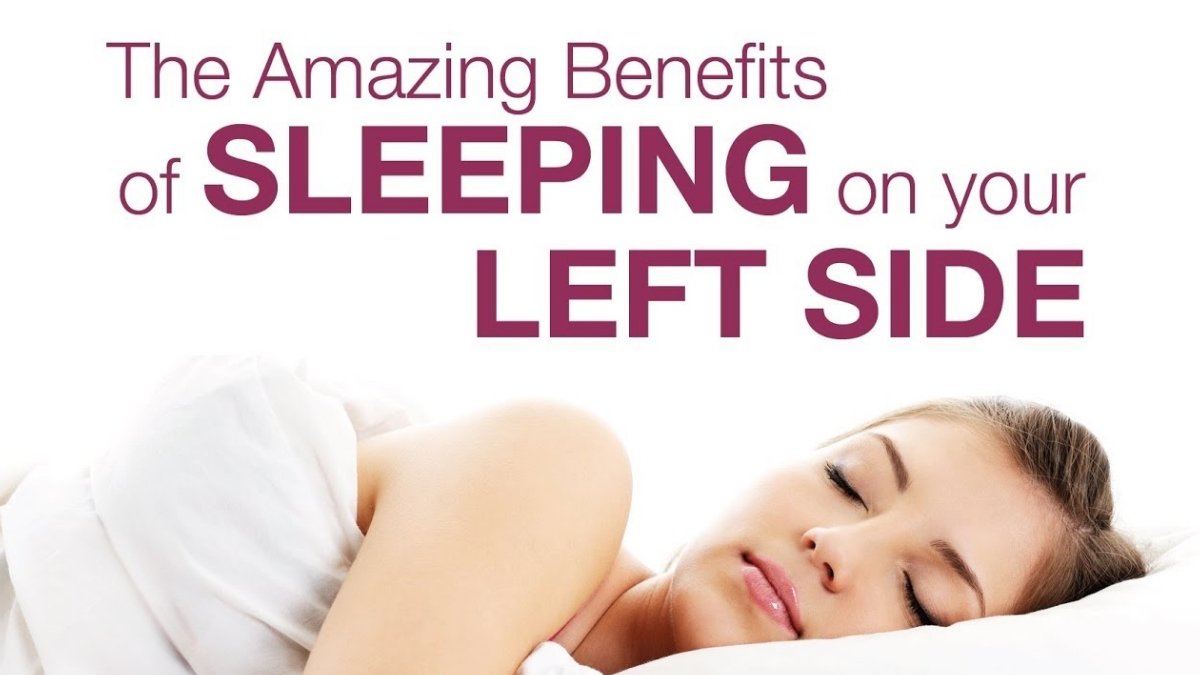 Incredible Health Benefits of Sleeping on Your Left Side